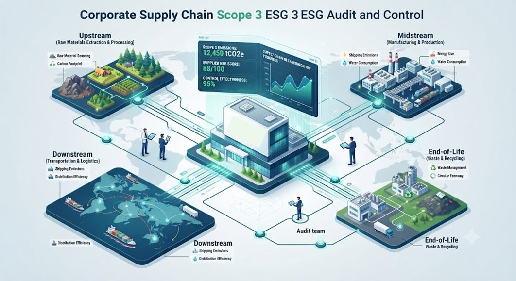 기업 공급망 Scope 3 ESG 감사 및 제어 체계